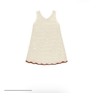 Rylee Cru Crochet dress NWT 8-9